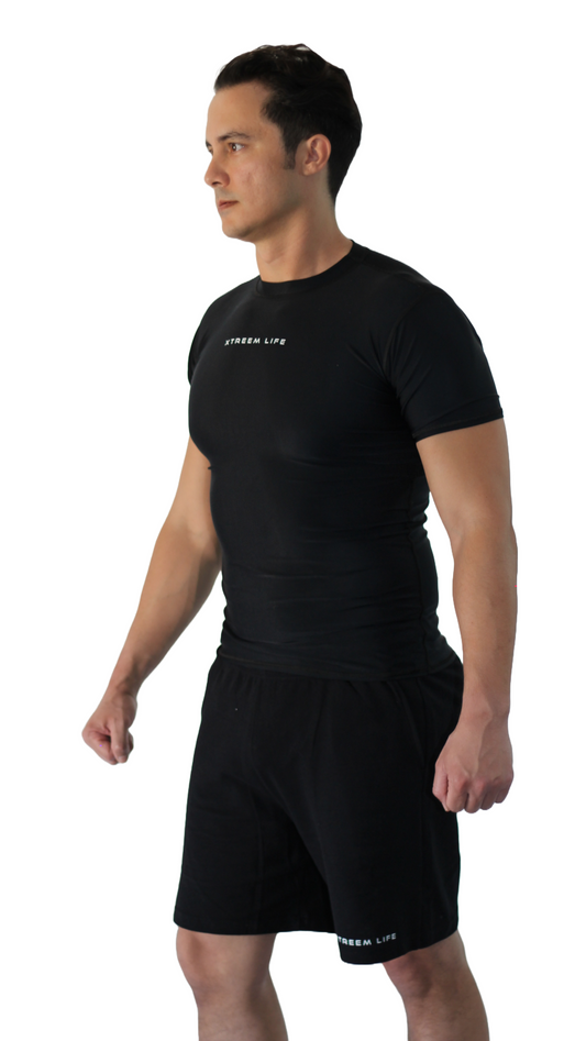 Xtreem Life Men's Compression Shirt Black/Graphite